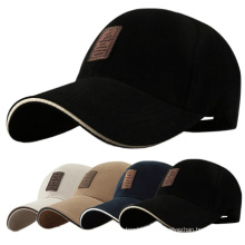 Brushed 100% cotton custom plain blank led cap light/baseball